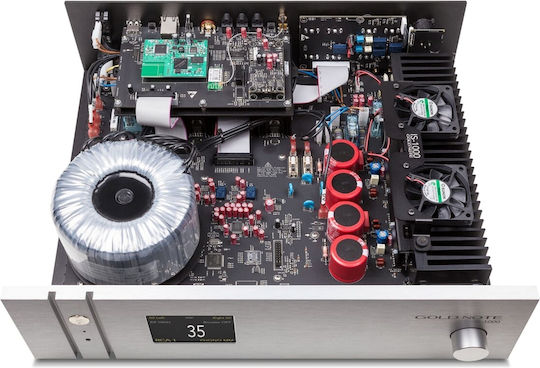 Gold Note Ολοκληρωμένος Ενισχυτής Hi-Fi Stereo 120W/8Ω Μαύρος