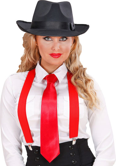 Carnival Suspenders Red 1pcs
