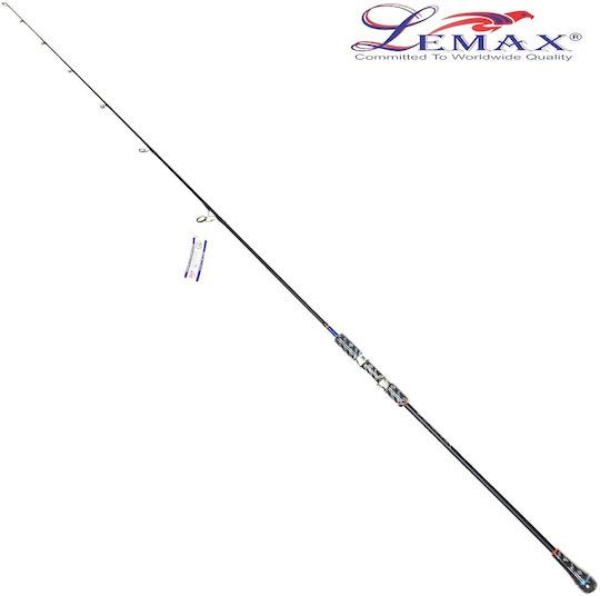 Lemax Jurastik Καλάμι Ψαρέματος για Inchiku / Jigging / Slow Jigging / Tai Rubber / Μολύβι Φύλακα 1.75m 230gr