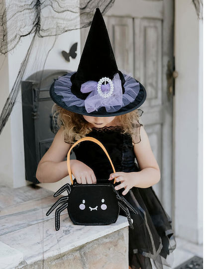 Purple Witch Hat with Tulle