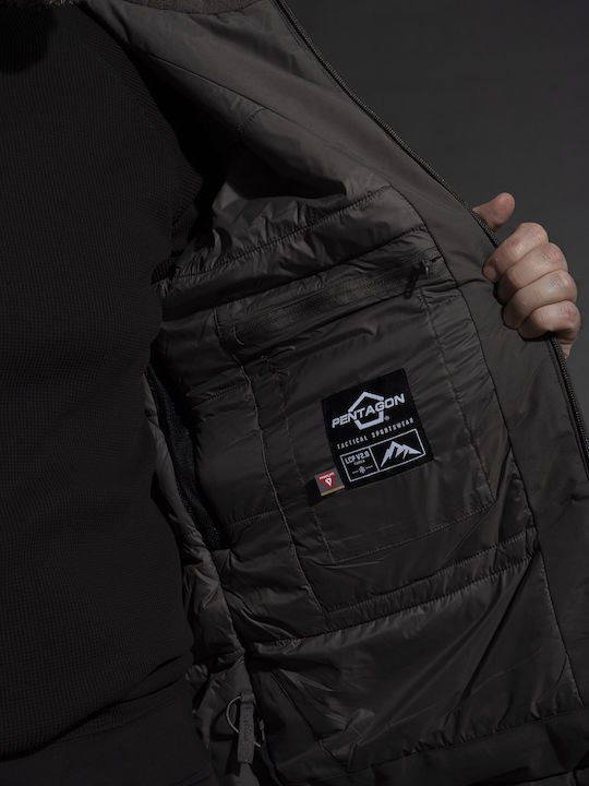 Pentagon LCP V2.0 Waterproof Hunting Jacket Primaloft Black