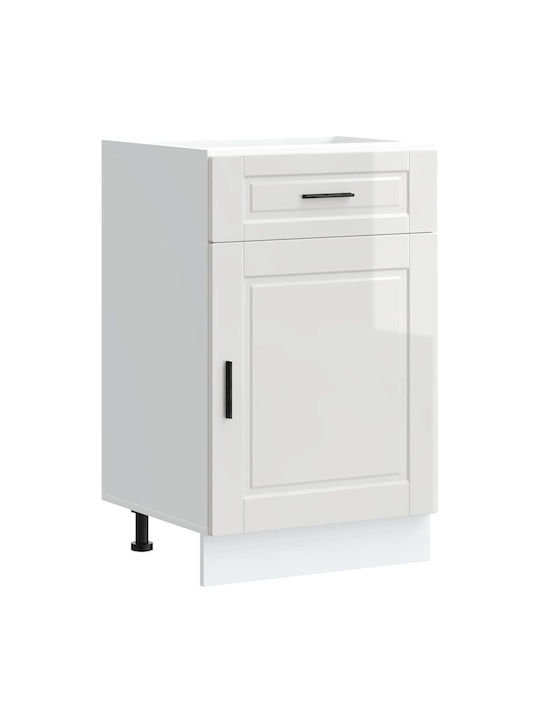 Floor Cabinet White 50x46x81.5cm