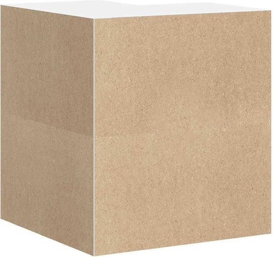 Porto Corner Cabinet Wall Coffee 57x57x60cm