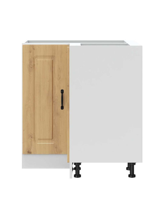 Dulap de Colț pardoseală Coffee 75.5x75.5x81.5buc