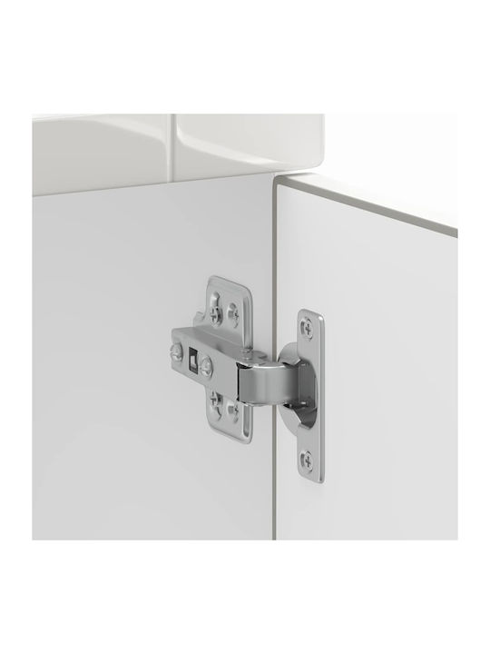 Floor Cabinet White 50x46x81.5cm