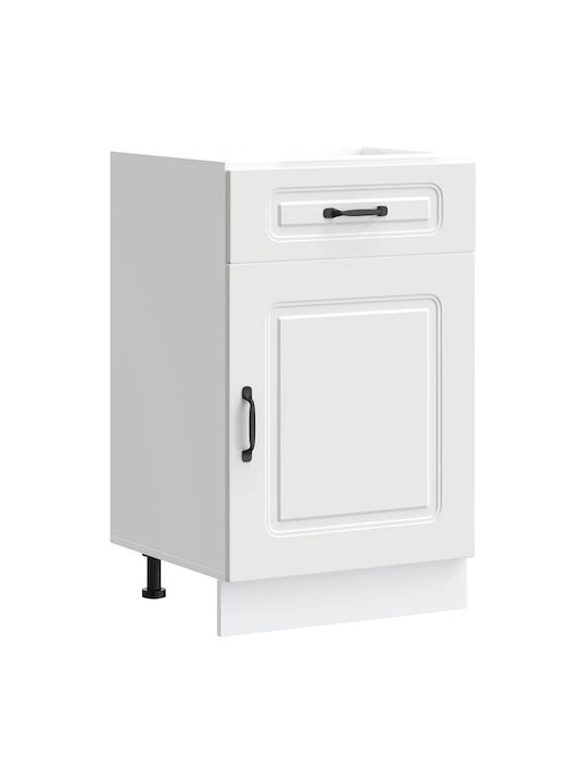 Floor Cabinet White 50x46x81.5pcs