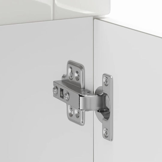 Floor Cabinet White 80x46x81.5cm