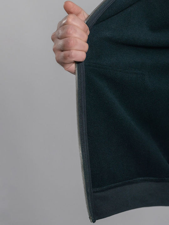 Pentagon Hood Κυνηγετική Ζακέτα Fleece Μαύρο