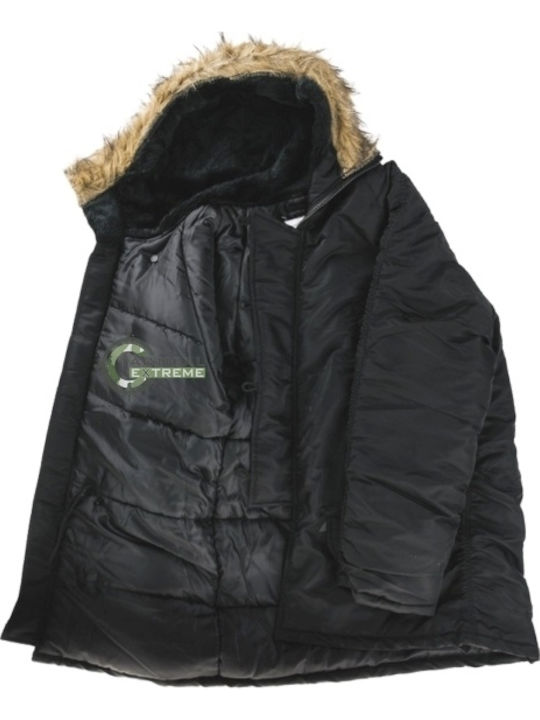 Mil-Tec N3B Jagdjacke Schwarz