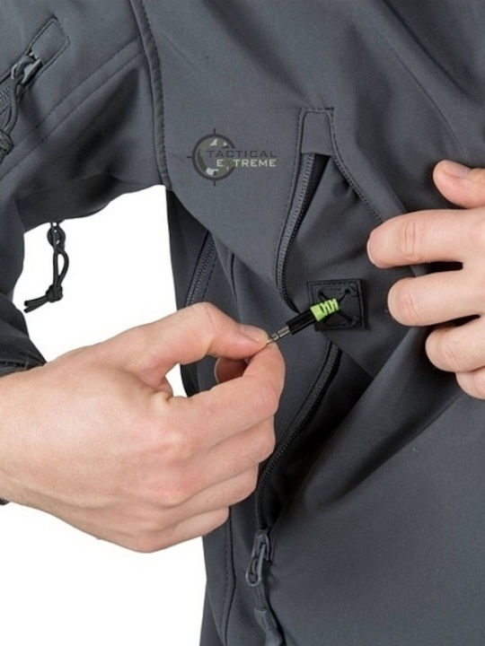 Helikon Tex Gunfighter Jacket Shark Skin Windblocker Hunting Jacket Softshell Shadow Grey