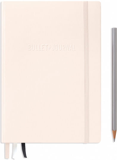 Leuchtturm1917 Leuchtturm 1917 Bullet Journal Edition 2 Carnet Cu dungi cu Elastic Bej