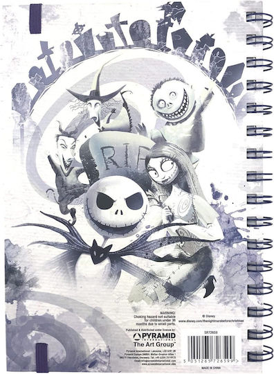 Pyramid International Nightmare Before Christmas Water Colour Notizbuch A5