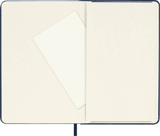 Moleskine Notebook Pocket Sapphire Σημειωματάριο Bullet με Λευκές Σελίδες με Σκληρό Εξώφυλλο και Λάστιχο Μπλε