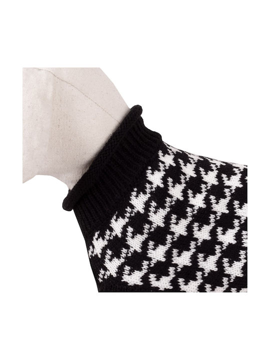 Happet Strickpullover Hund in Schwarz Farbe 25cm.