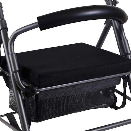 KMINA Foldable Aluminum Walker Black K10013