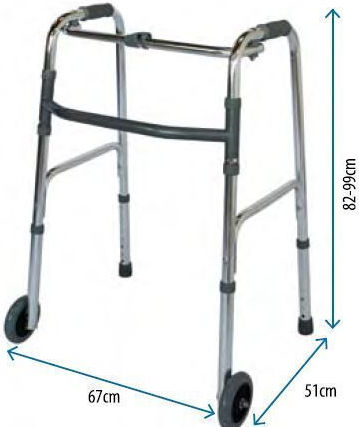Kifidis Orthopedics Сгъваем Перипатитър Алуминиев