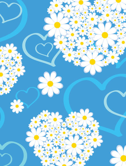 Nexgen Skins Nexgen Skins - Shoe Skin Set With 3d Ipad 2/3/4 Effect (hearts And Daisies 3d)