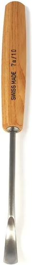 Pfeil Holzschnitzbeitel 7a/10 Löffelförmige Klinge Hohlschliff 10mm