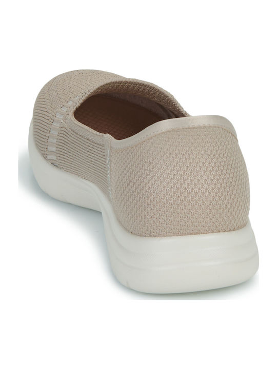 Γυναικεία Slip-On Μπεζ