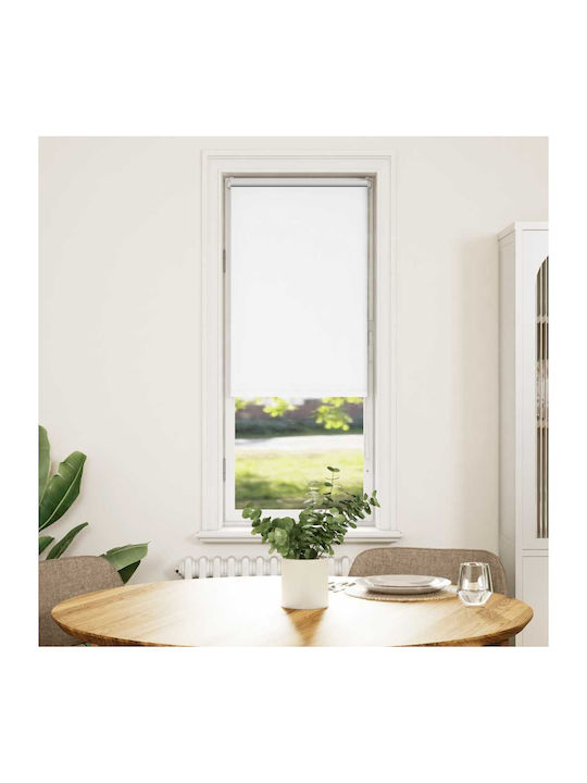 vidaXL Roller Blinds Total Blackout White W60xH175cm 4011926