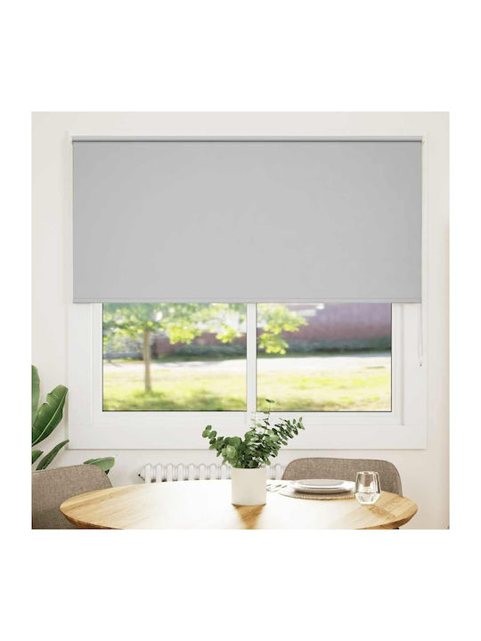 vidaXL Roller Blinds Total Blackout Gray W145xH175cm 4011423