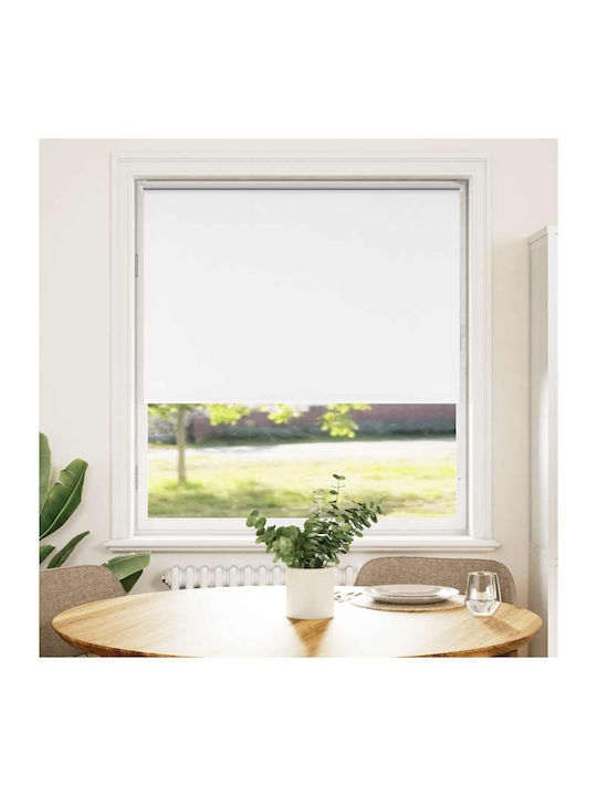 vidaXL Roller Blinds Total Blackout White W110xH175cm 4011936