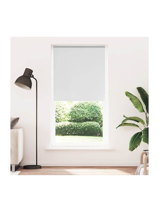 vidaXL Roller Blinds Total Blackout White W115xH210cm 4011963