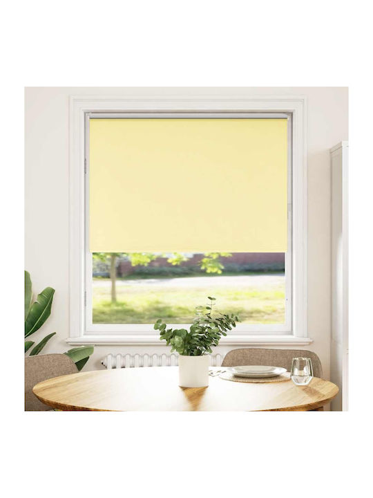 vidaXL Roller Blinds Total Blackout Yellow W100xH150cm 4012038