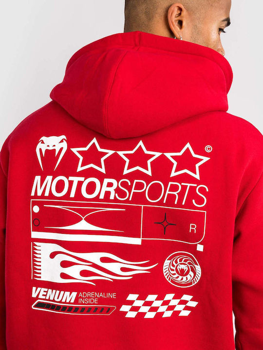 Sweatshirt mit Kapuze Racer Red