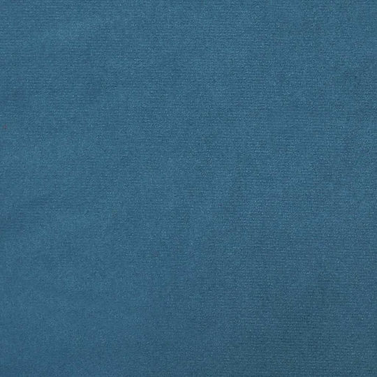 Dining Room Velvet Chair Blue 45x54x83cm 2pcs