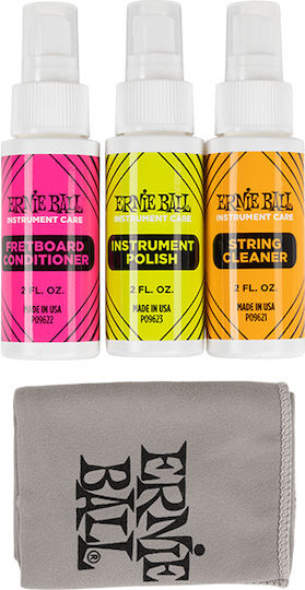 Ernie Ball 4225 Instrument Care 3-pack