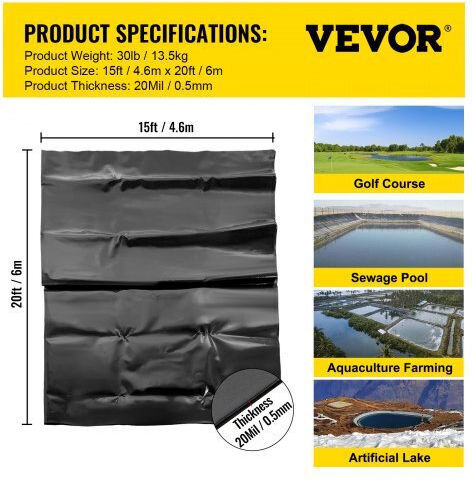 Vevor FSM15X20FT0000001V0