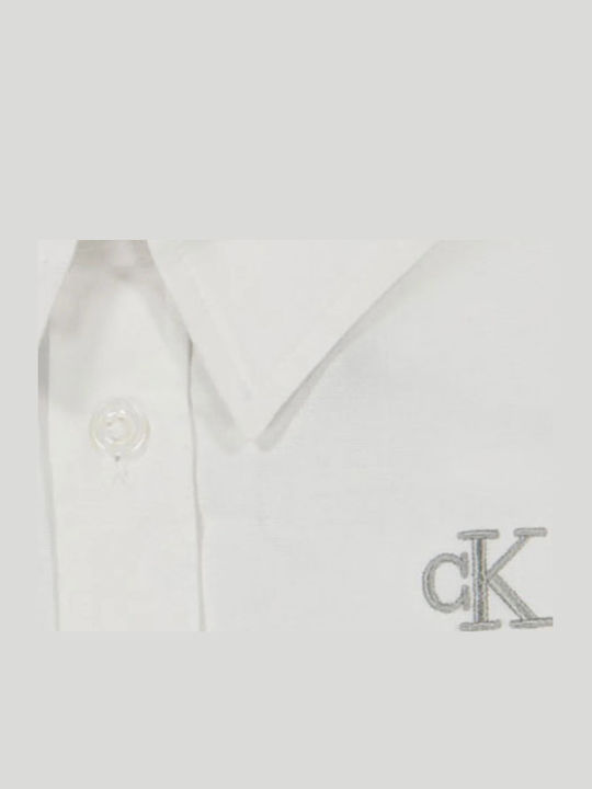 Παιδικό Πουκάμισο Μακρυμάνικο Bright White