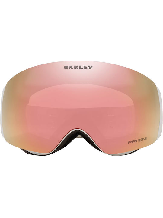 Oakley Flight Deck M Masca de schi și snowboard Pentru adulți Gri cu Lentilă în culoarea Gri