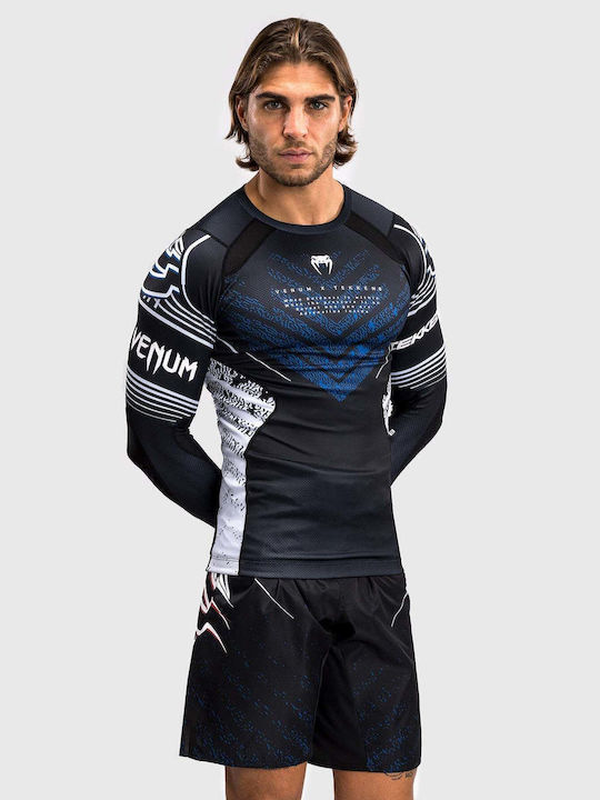 Venum Ανδρική Μακρυμάνικη Μπλούζα VENUM-05247-108 για Jiu-Jitsu / Boxing Μπλε