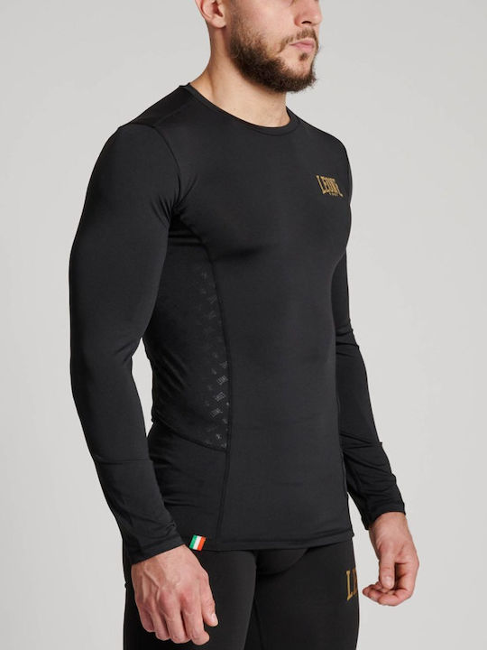 Leone 1947 Long Sleeve Shirt ABX708 for MMA Black