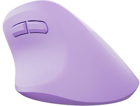 Natec Crake 2 Wireless Ergonomic Bluetooth Vertical Mouse Purple