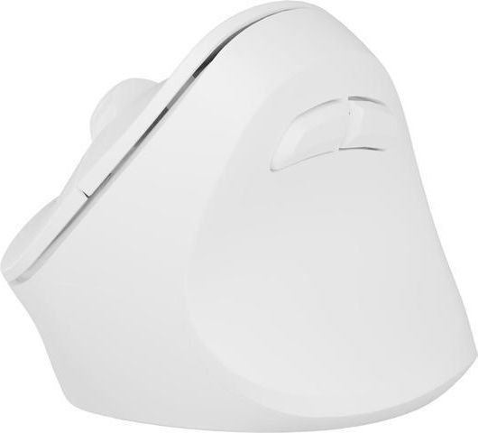 Natec Crake 2 Ασύρματο Εργονομικό Bluetooth Vertical Ποντίκι Λευκό