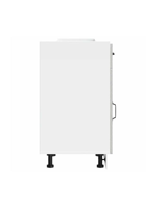 Floor Cabinet Gray Sonoma 50x46x81.5pcs