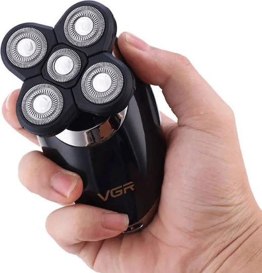 VGR V-302 Περιστρεφόμενη Ξυριστική Μηχανή Προσώπου / Σώματος Επαναφορτιζόμενη