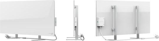 AENO Konvektorheizung Boden 700W mit elektronischem Thermostat 100x36.5cm Weiß