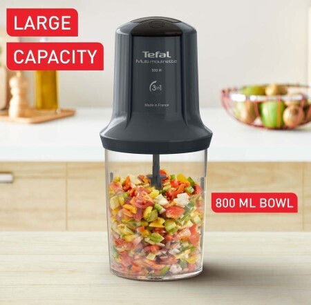 Tefal Multi Chopper 500W with 800ml Bowl Black