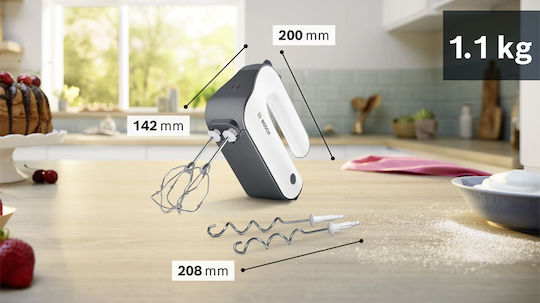 Bosch Миксер Ръчен 850W Бял