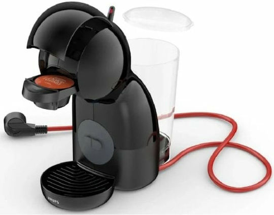 Krups Piccolo XS Καφετιέρα για Κάψουλες Dolce Gusto Πίεσης 15bar Μαύρη