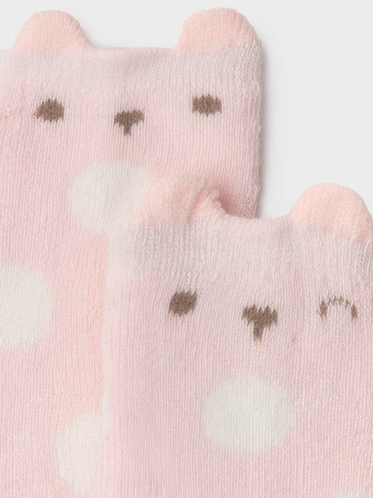 Mayoral Kids' Socks Non-Slip Pink