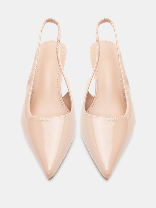 Luigi Pointed Toe Pink Heels