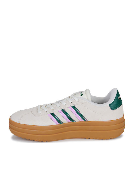 VL Court Bold Damen Flatforms Sneakers Beiges JI1788