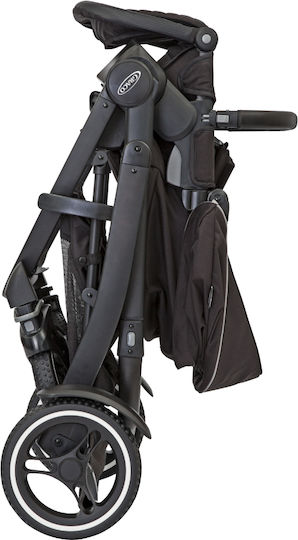 Graco Evo XT Reglabil Cărucior pentru Bebeluși Potrivit pentru Nou-născut Negru 13.22kg