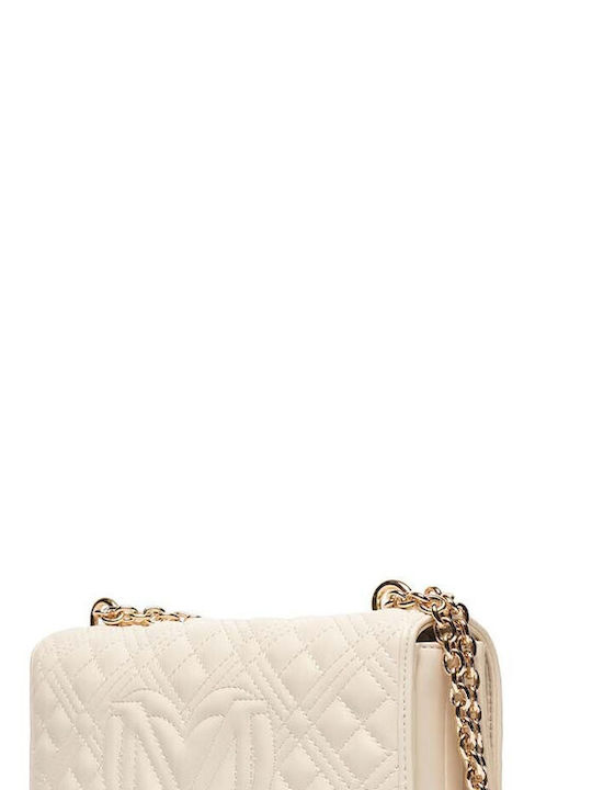 Moschino Avorio Women's Bag Crossbody Beige