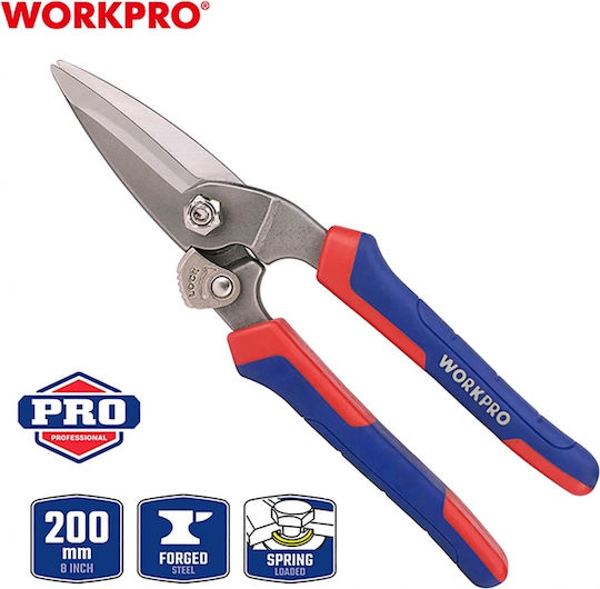 Workpro Profi Multi-Purpose Scissors 200mm 8" Forged Wp214009 Card